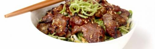 Salade Vietnamienne au Porc Caramélisé 